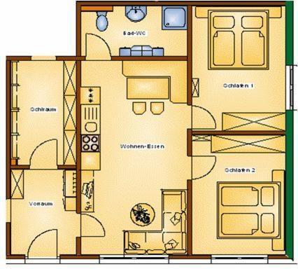 Apartment Sunshine Nauders Zimmer foto